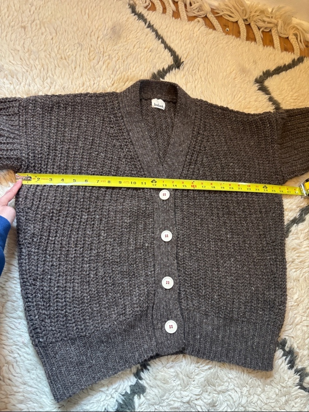 Babaa Wool Cardigan - Picture 7 of 16